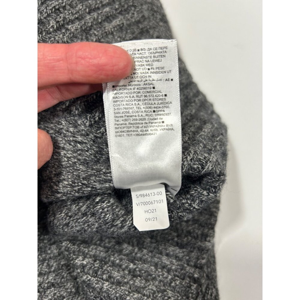 Athleta Women's sz M Sweater Wool Blend Comfy Athlesure Heavy V-Neck - Picture 10 of 10